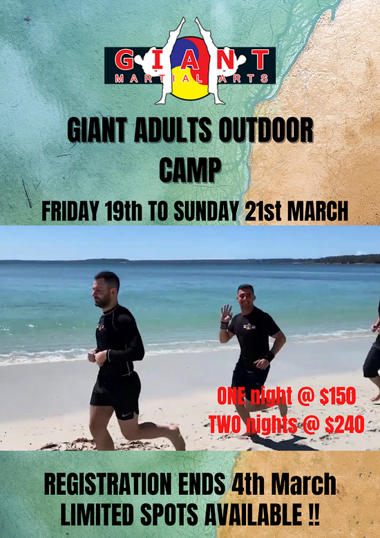 Outdoor Training Camp - March 2021